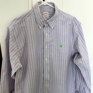 Brooks Brothers 346 L/S Button Front Dress Shirt Original Polo Medium M Non Iron